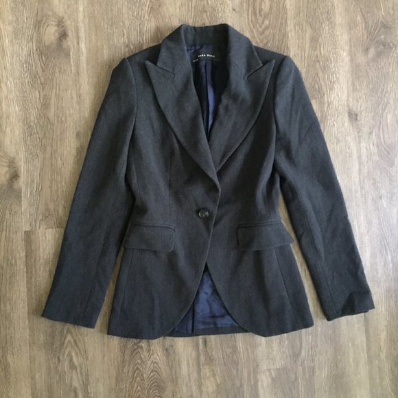 Zara Single Button Blazer - Picture 4 of 13